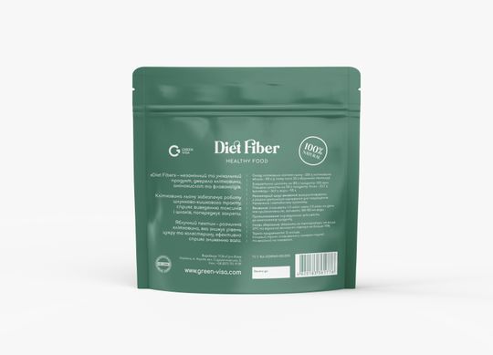 Клетчатка семян льна с яблочным пектином Diet Fiber, 300 г
