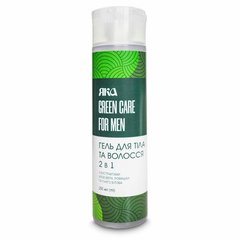 Гель для волос и тела “Green care for men” (2 в 1), ЯКА, 250 мл