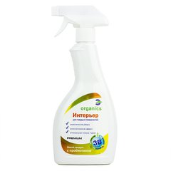 Пробиотическое средство для чистки предметов интерьера Organics, 500 мл