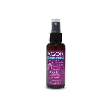 Лосьйон для волосся "Масло-флюїд VIOLET", Agor, 60 мл