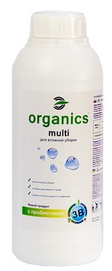 Пробиотическое средство - концентрат для влажной уборки Organics Multy, 1000 мл