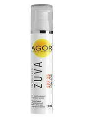Солнцезащитный крем для комбинированой и жирной кожи ZUVA с  SPF 35 фильтром, Agor, 50 мл