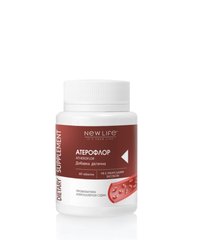 Атерофлор / Atheroflor (очищення судин), NEW LIFE, 60 таблеток