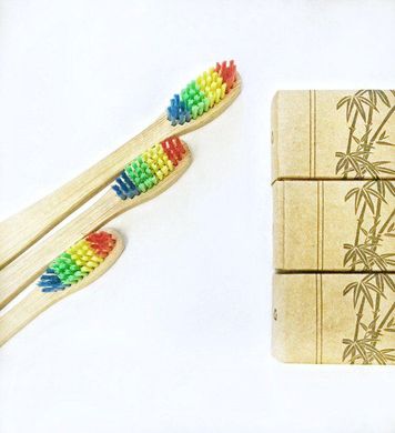 Бамбукова зубна щітка, Сleanness, 1 шт