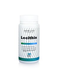 Лецитин у м'яких капсулах, NEW LIFE, 30 капсул (додаткове джерело есенціальних жирних кислот, холіну та інозитолу)