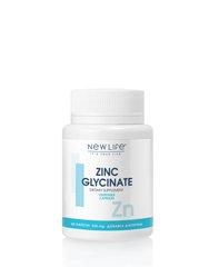 Гліцинат Цинку / Zinc Glycinate у капсулах, NEW LIFE, 60 капсул