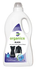 Пробиотический гель для стирки черного белья Organics Black Gel, 1000 мл