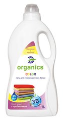 Пробиотический гель для стирки цветного белья Organics Color Gel, 1000 мл